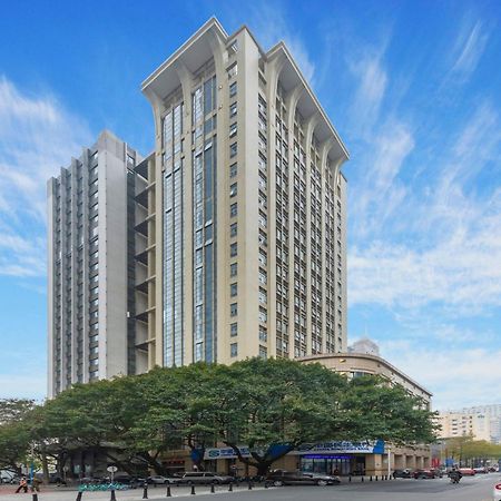 Waifiden Duplex Hotel Apartment Zhongyong Jinyu Branch-Free Shuttle Bus During The Canton Fair Exteriör bild