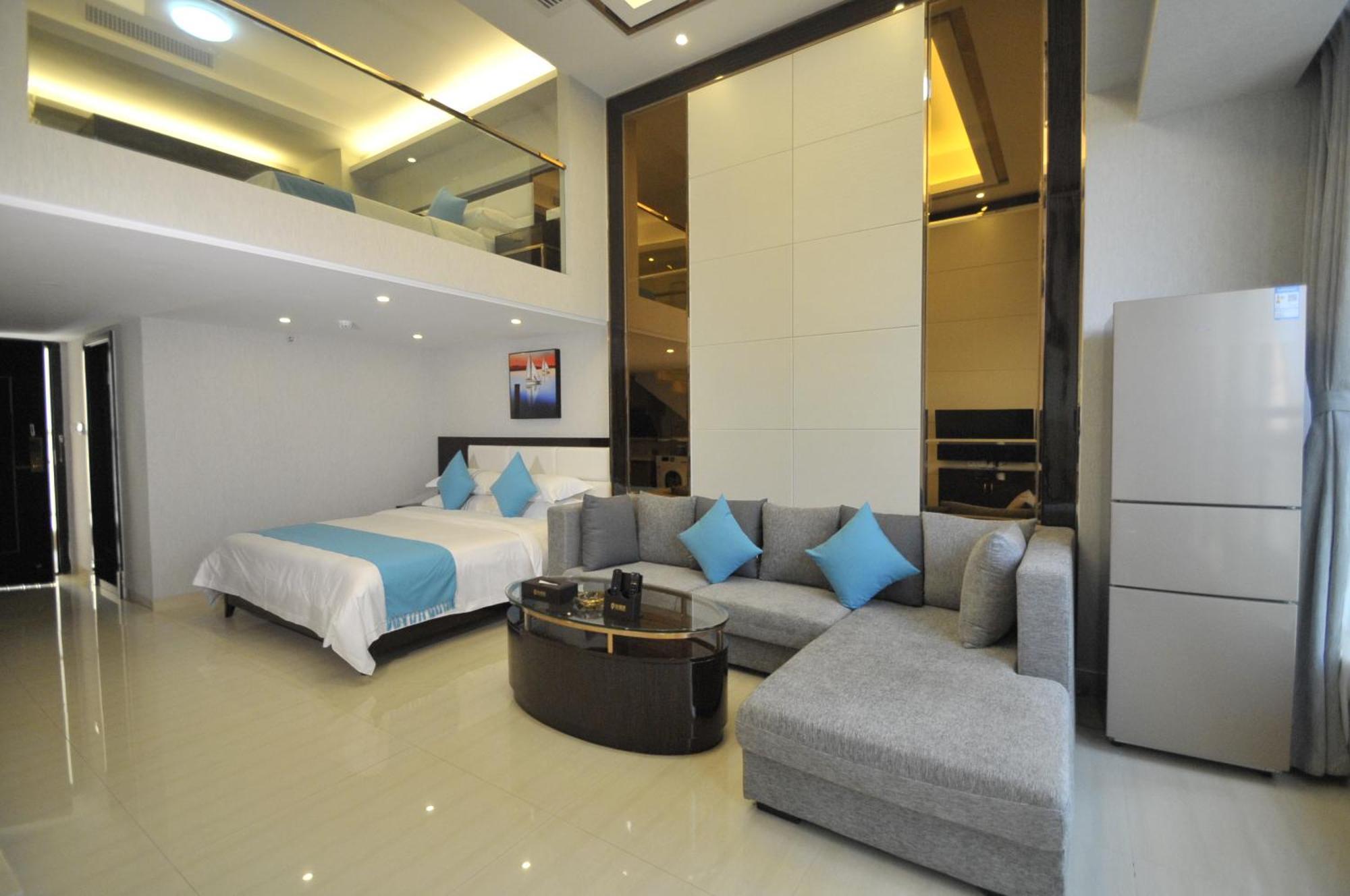 Waifiden Duplex Hotel Apartment Zhongyong Jinyu Branch-Free Shuttle Bus During The Canton Fair Exteriör bild