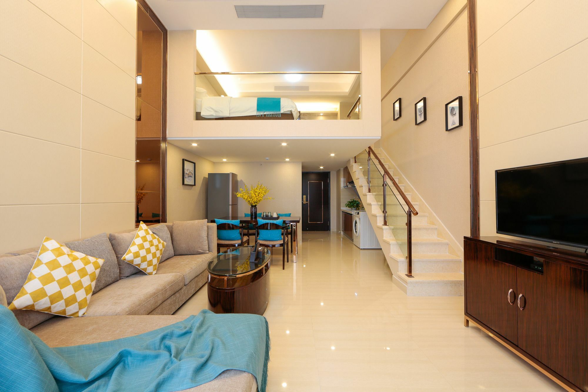 Waifiden Duplex Hotel Apartment Zhongyong Jinyu Branch-Free Shuttle Bus During The Canton Fair Exteriör bild