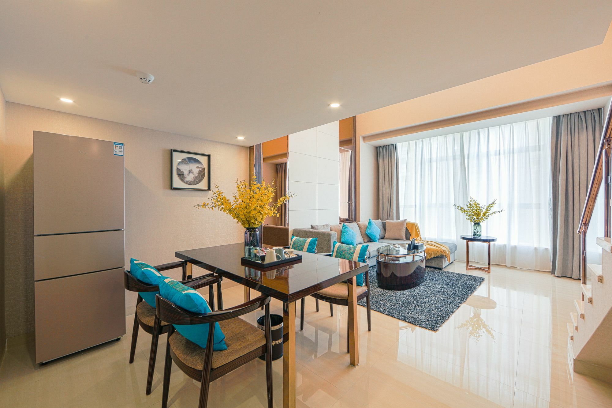 Waifiden Duplex Hotel Apartment Zhongyong Jinyu Branch-Free Shuttle Bus During The Canton Fair Exteriör bild